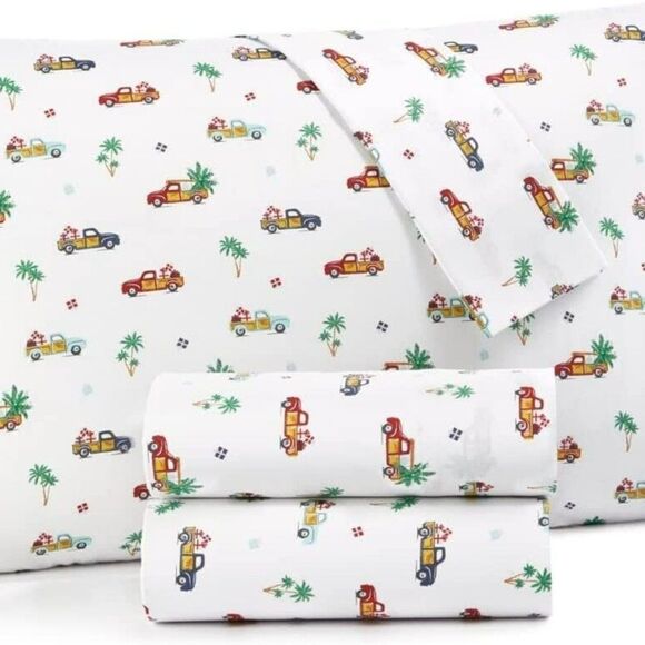 Jessica Sanders Holiday Printed Christmas Pickup Truck, Full - Picture 2 of 2